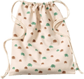 Turnbeutel mit Elefanten-Muster, beige, ca. 32 x 40 cm ALANA
