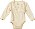 Wickelbody aus Bio-Wolle und Seide, natur, Gr. 50/56 ALANA