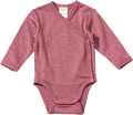 Wickelbody aus Bio-Wolle und Seide, rosa, Gr. 62/68 ALANA