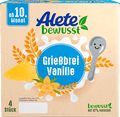 Abendbrei Grieß Vanille ab dem 10. Monat, 4x100g Alete
