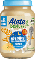Abendbrei Grießbrei Vanille & Vollkorn ab dem 6. Monat Alete