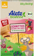 Kindersnack Schnitties Vollkorn Rote Früchte (6x22 g), ab 3 Jahren Alete