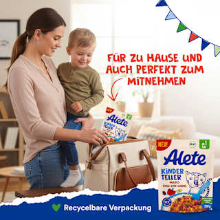 Kinderteller mildes Chili Con Carne ab 1 Jahr Alete