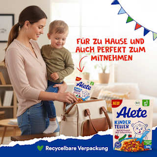 Kinderteller Ratatouille Couscous ab 1 Jahr Alete