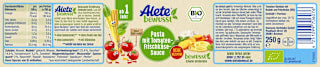 Menü Pasta mit Tomaten-Frischkäse-Sauce ab 1 Jahr Alete