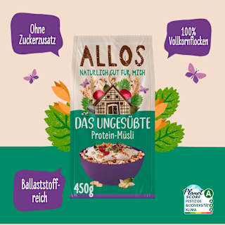 Müsli, Das Ungesüßte Protein ALLOS