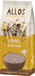 Müsli, Poppies Dinkel-Kakao ALLOS