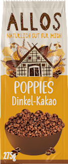 Müsli, Poppies Dinkel-Kakao ALLOS