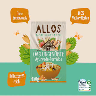 Porridge, Das Ungesüßte Ayurveda  ALLOS