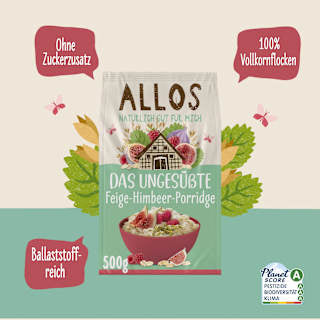 Porridge, Feige-Himbeere ALLOS
