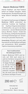Haarwasser Medicinal Forte Intensiv Alpecin