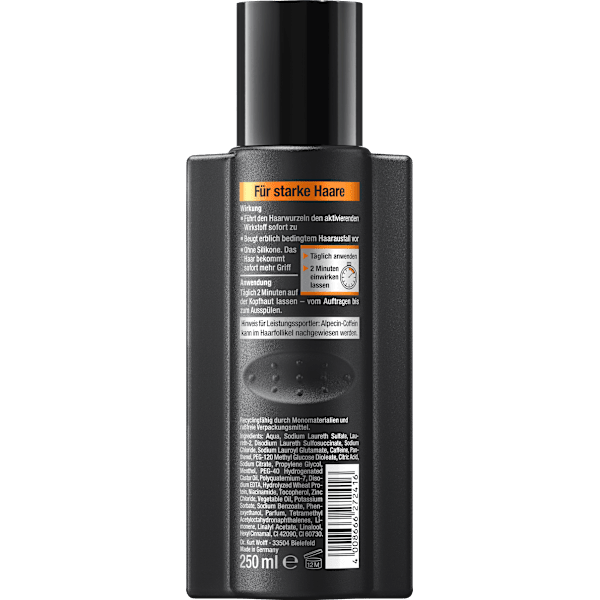 Shampoo Coffein C1 Black Edition Alpecin