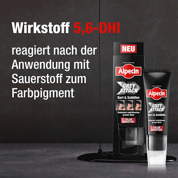 Shampoo Grey Attack Bart & Schläfen Color Booster Alpecin