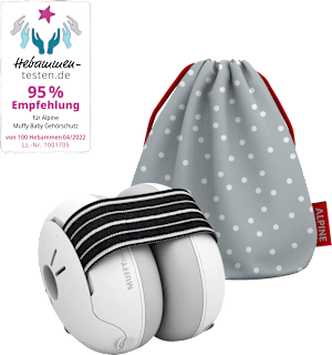 Gehörschutz Muffy Baby schwarz ALPINE
