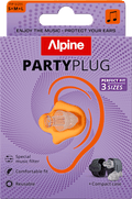 Ohrstöpsel Party Plug 3 Größen (3 Paar) ALPINE