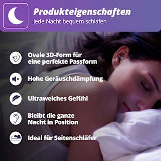 Ohrstöpsel Sleep Deep Größe L ALPINE