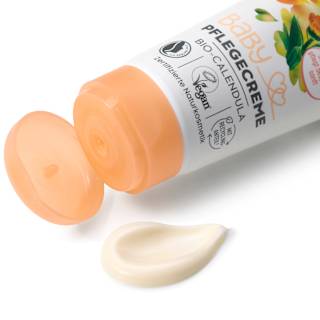 Baby Pflegecreme Gesicht & Körper Calendula alverde BABY