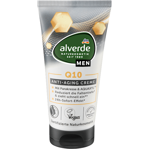 Anti Aging Gesichtscreme Q10 alverde MEN
