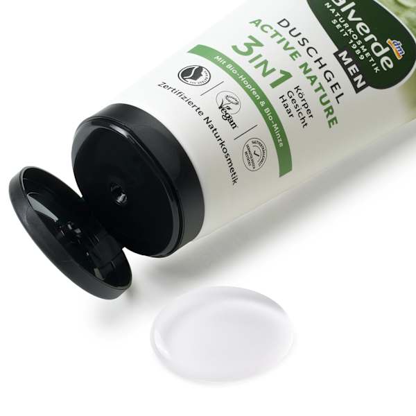 Duschgel Active Nature 3in1 alverde MEN