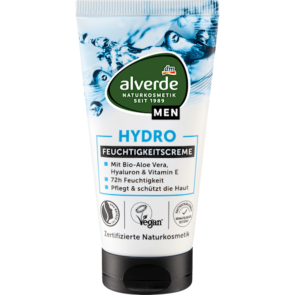Feuchtigkeitscreme Hydro alverde MEN