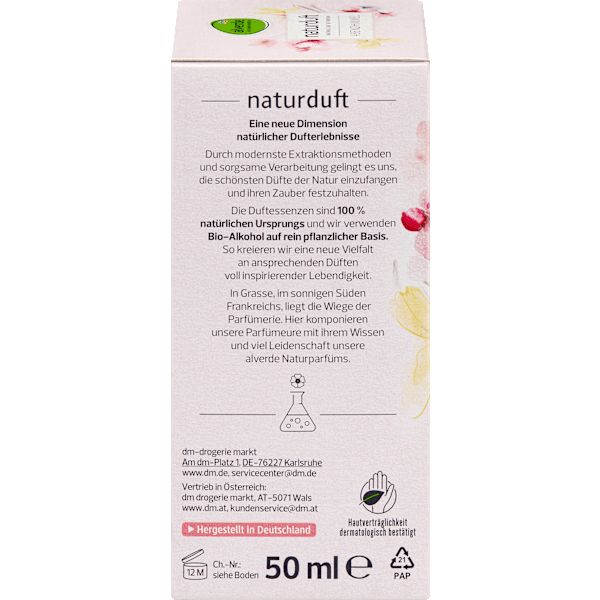 Abendhimmel Eau de Parfum alverde NATURKOSMETIK