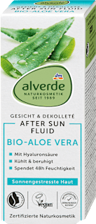 After Sun Fluid Gesicht mit Aloe Vera alverde NATURKOSMETIK