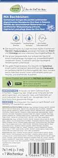 Ampullen-Kur 7-Tage mit Bio-Bachblüten  alverde NATURKOSMETIK