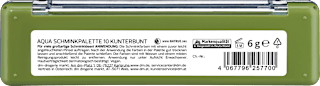 Aqua Schminkpalette 10 Kunterbunt alverde NATURKOSMETIK