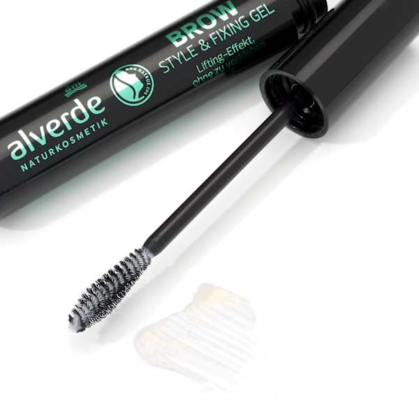 Augenbrauengel Style & Fixing transparent alverde NATURKOSMETIK