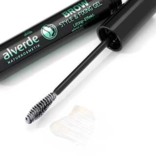 Augenbrauengel Style & Fixing transparent alverde NATURKOSMETIK