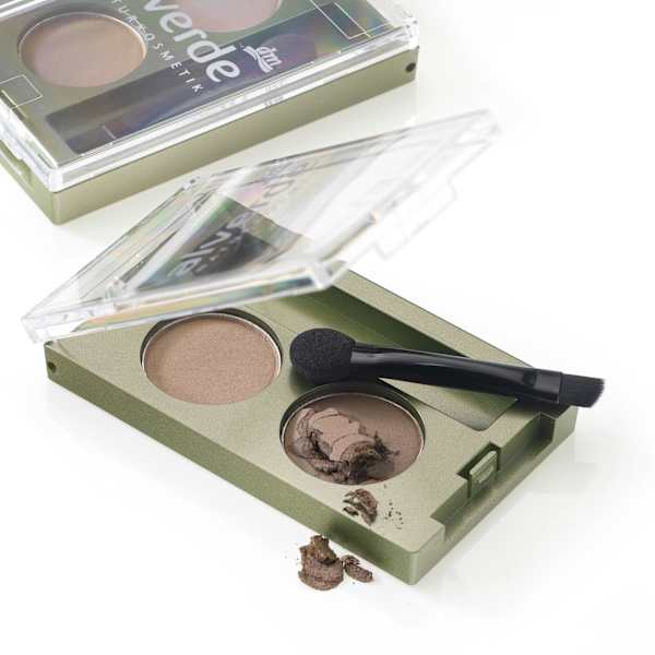 Augenbrauenpuder Duo 02 Medium alverde NATURKOSMETIK