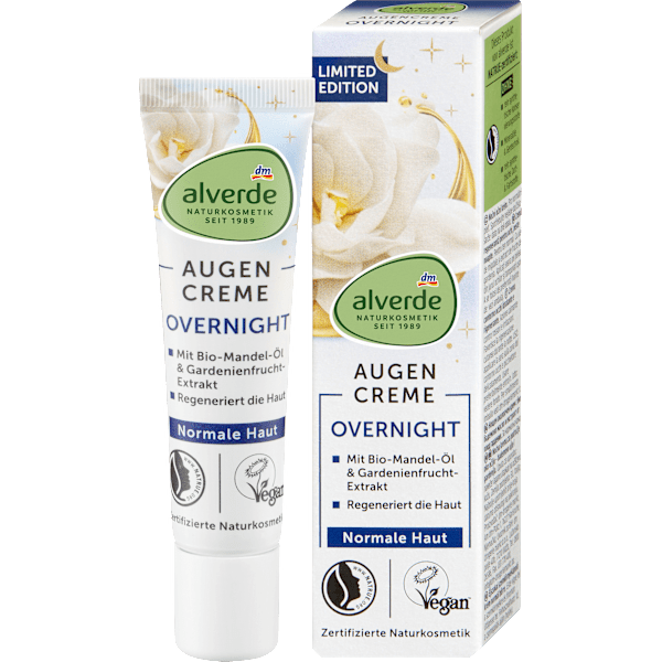 Augencreme Overnight alverde NATURKOSMETIK