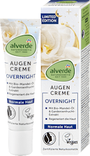 Augencreme Overnight alverde NATURKOSMETIK