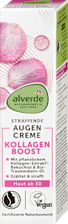Augencreme straffend Kollagen Boost alverde NATURKOSMETIK