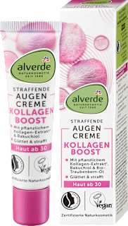 Augencreme straffend Kollagen Boost alverde NATURKOSMETIK