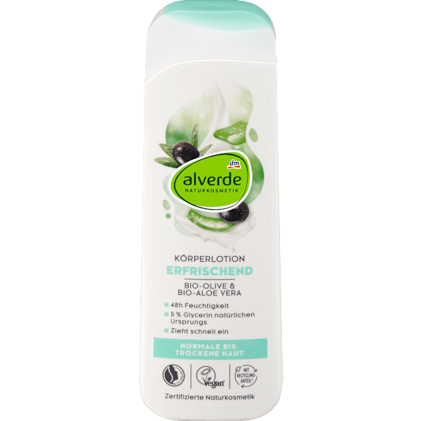Bodylotion Olive und Aloe Vera alverde NATURKOSMETIK