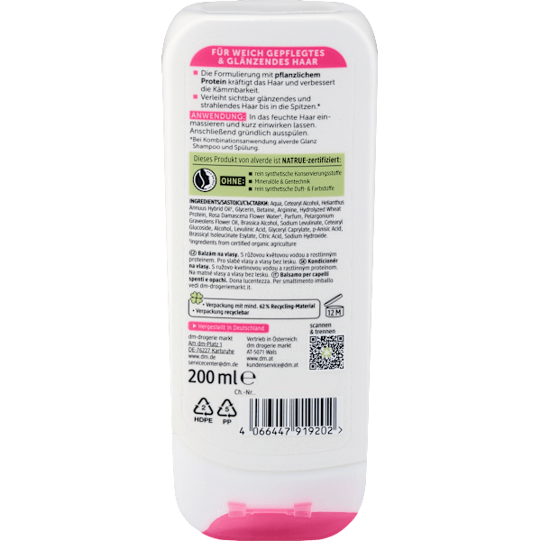 Conditioner Glanz alverde NATURKOSMETIK