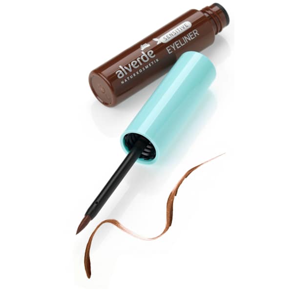 Eyeliner Sensitive Braun alverde NATURKOSMETIK