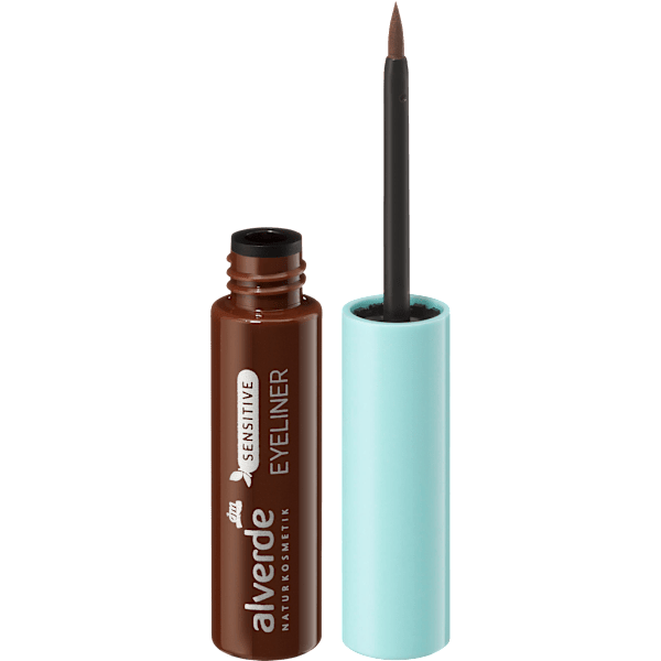 Eyeliner Sensitive Braun alverde NATURKOSMETIK