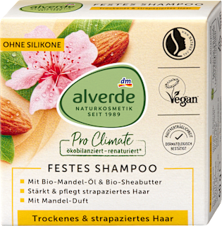 Festes Shampoo Mandel-Öl & Sheabutter  alverde NATURKOSMETIK