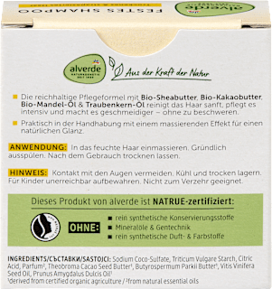 Festes Shampoo Mandel-Öl & Sheabutter  alverde NATURKOSMETIK