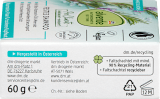 Festes Shampoo Rosmarin-Öl & Meersalz alverde NATURKOSMETIK