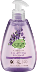 Flüssigseife Lavendel, Malve alverde NATURKOSMETIK
