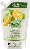 Flüssigseife Minze, Bergamotte Nachfüllpack alverde NATURKOSMETIK