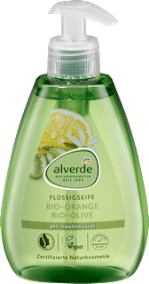 Flüssigseife Olive, Orange alverde NATURKOSMETIK