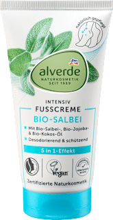 Fußcreme 5in1 mit Salbei & Weidenrinde alverde NATURKOSMETIK