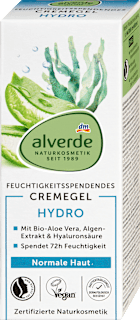 Gesichtscreme Gel Hydro feuchtigkeitsspendend alverde NATURKOSMETIK