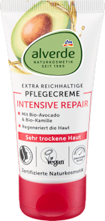 Gesichtscreme Intensiv Repair Avocado alverde NATURKOSMETIK