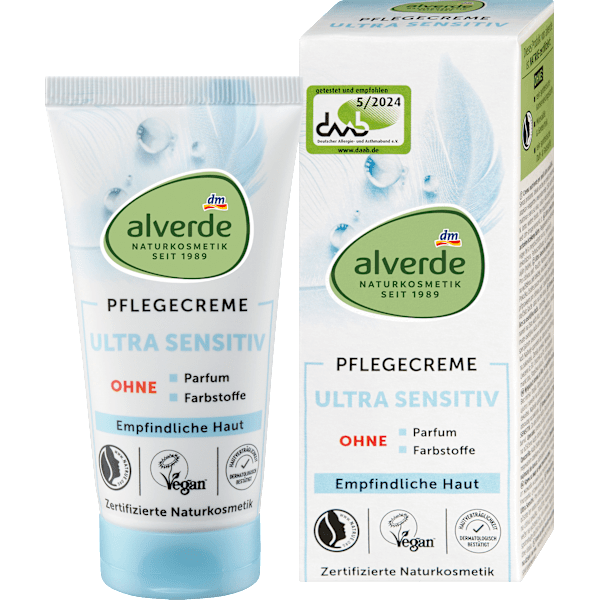 Gesichtscreme Ultra Sensitiv alverde NATURKOSMETIK
