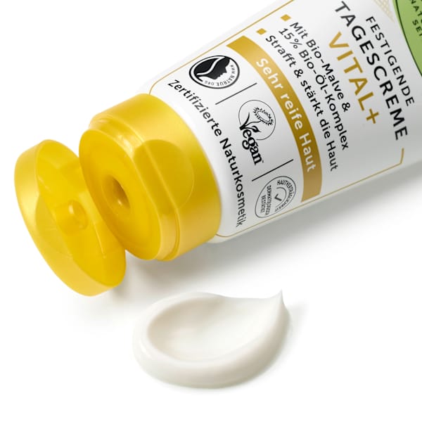 Gesichtscreme Vital+ Malve & Öl-Komplex alverde NATURKOSMETIK